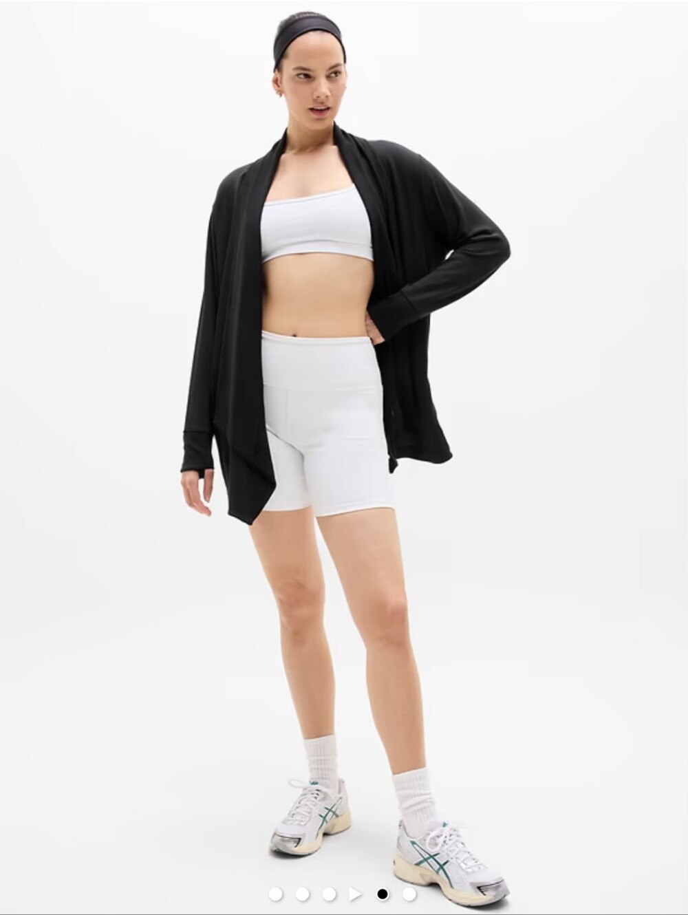 Athleta Prayana Restore Wrap Black - Picture 4 of 12